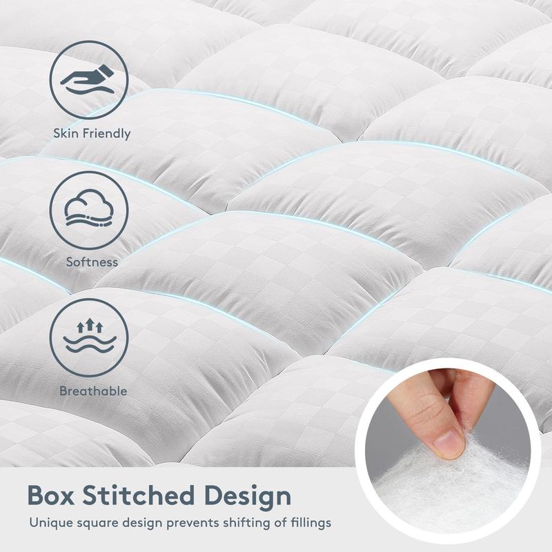 Extra Thick Mattress Topper - Get Hotel-Quality Sleep at Home Tonight