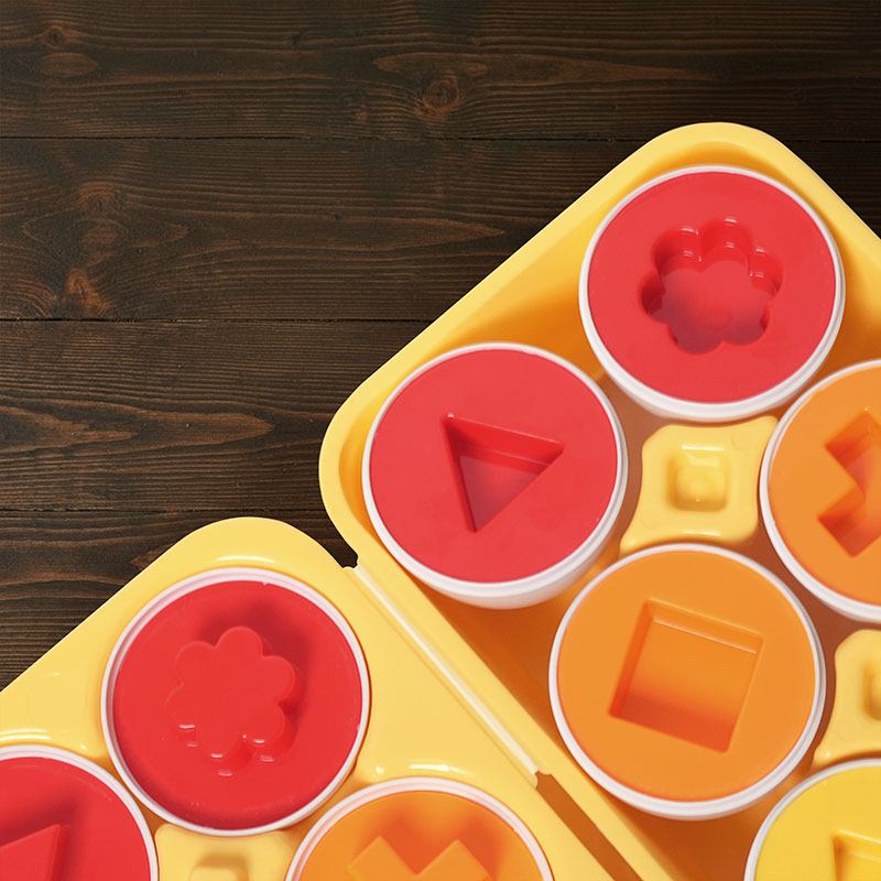 Montessori Geometric Eggs