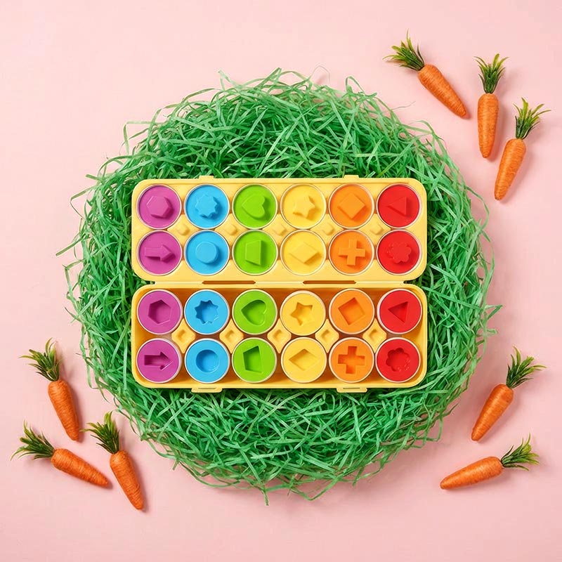 Montessori Geometric Eggs