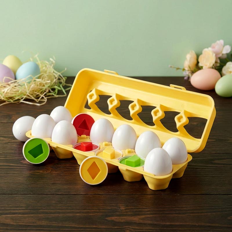 Montessori Geometric Eggs