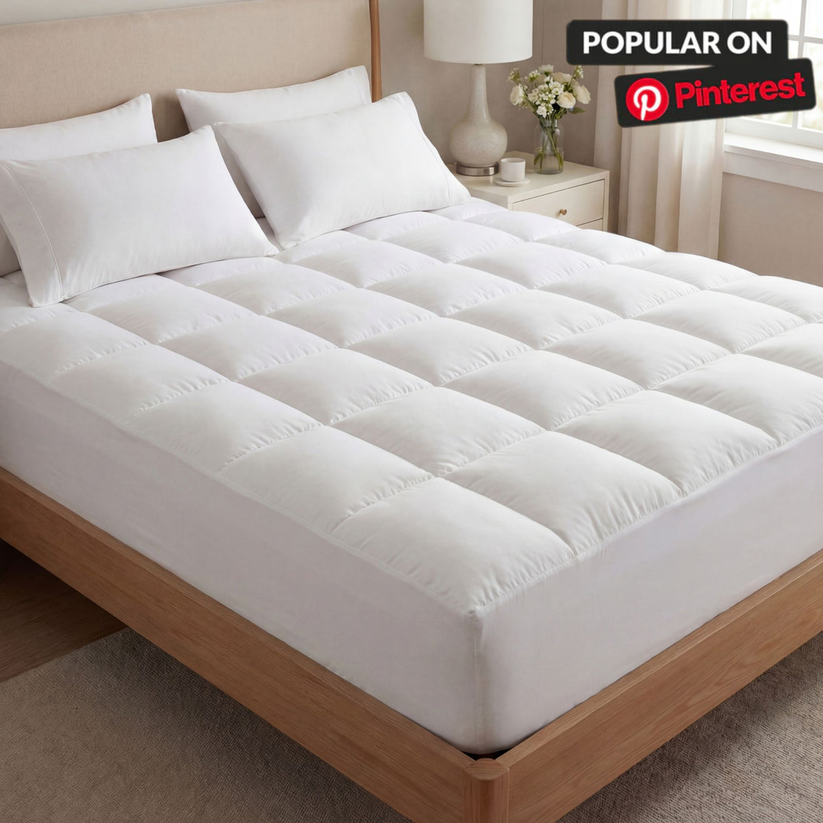 Extra Thick Mattress Topper - Get Hotel-Quality Sleep at Home Tonight