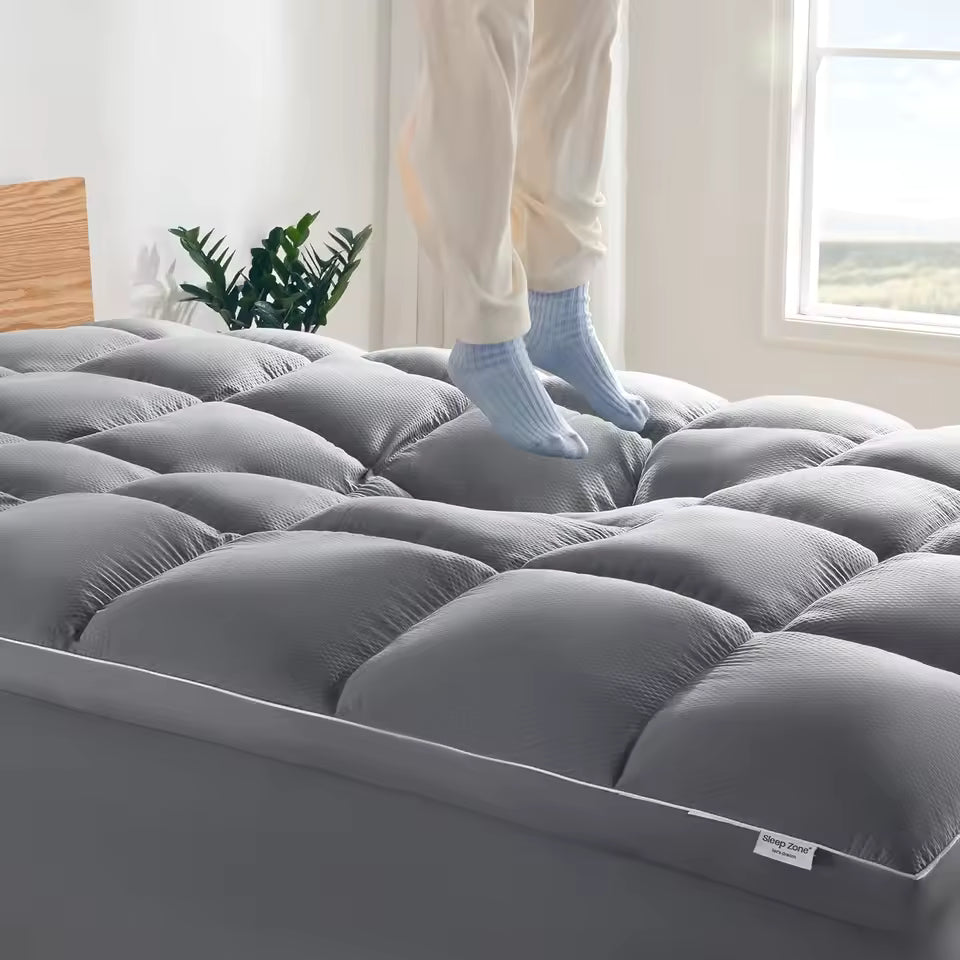 Extra Thick Mattress Topper - Get Hotel-Quality Sleep at Home Tonight
